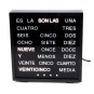 Reloj con Letras Led