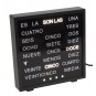 Reloj con Letras Led