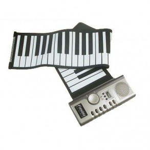 Piano Portátil Enrollable de 61 Teclas
