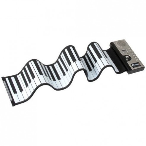 Piano Portátil Enrollable de 61 Teclas
