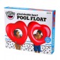 Flotador Hinchable Gigante 2 Corazones