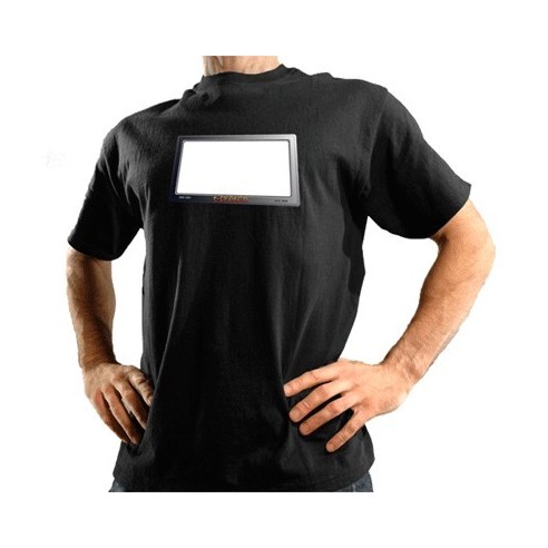 Camiseta LED Pizarra
