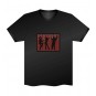 Camiseta LED Modelo Dancing Rojo