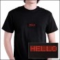 Camiseta LED Texto