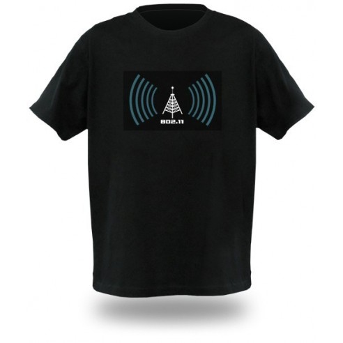 Camiseta LED Wifi