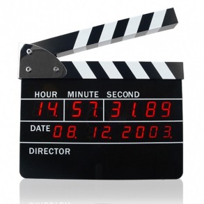 Reloj Despertador Claqueta Director de Cine