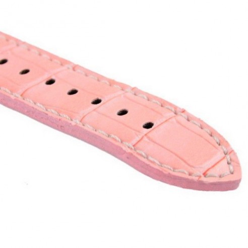 Reloj LED Binario correa color Rosa
