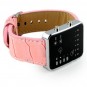 Reloj LED Binario correa color Rosa