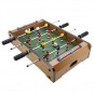Futbolín de mesa con acabado en madera