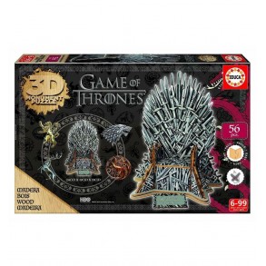 Puzzle 3D Juego de Tronos - Monument Iron Throne