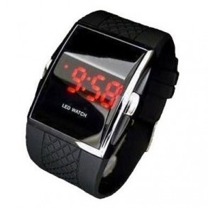 Reloj Digital Deportistas con LED Rojo