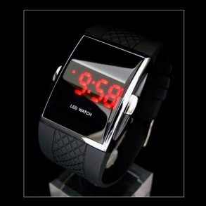 Reloj Digital Deportistas con LED Rojo 2