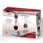 Aireador Vinos con Peana, Base, Filtro y Bolsa Terciopelo
