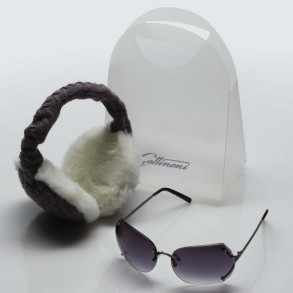 Orejeras y Gafas de Sol Estuche Regalo-Set Glamour Gattinoni
