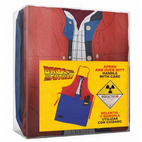 Delantal y Manopla Regreso al Futuro Marty McFly