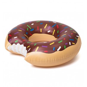 Flotador Hinchable Gigante Donut Choco