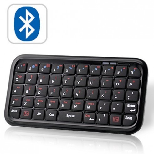 Mini Teclado Bluetooth para iPad, Smartphones y PS3
