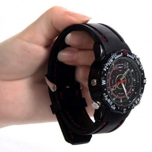 Reloj Espía Deportivo Resistente al Agua 8 GB