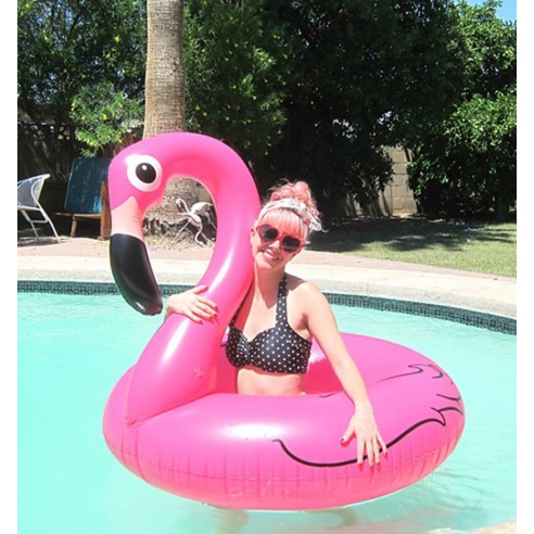 Flotador Hinchable Gigante Flamenco