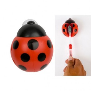Soporte Cepillo Dientes de Diseño Mariquita