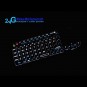 Mini Teclado Inalámbrico 2,4Ghz con Touchpad y Puntero Láser