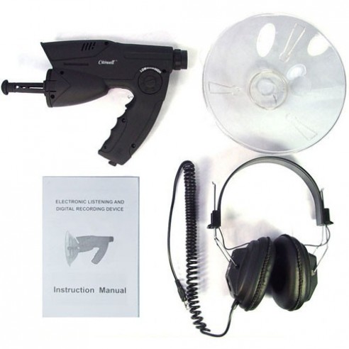 Audio Espía Monocular 100 metros con Auriculares Estéreo
