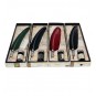 Conjunto Escritura Pluma Ave con Tintero
