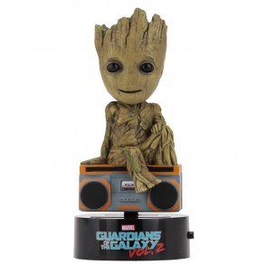 Figura Solar Movimiento Guardianes de la Galaxia Groot Radio 16cm.