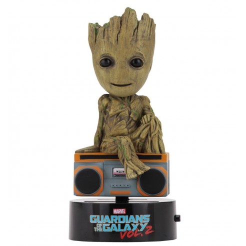 Figura Solar Movimiento Guardianes de la Galaxia Groot Radio 16cm.