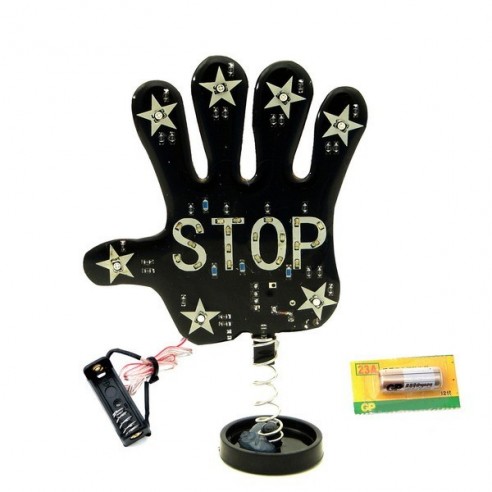 Display Led Colores para  Coches y Más. Mano Stop
