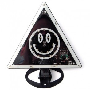 Display Led Colores para  Coches y más. Triangulo Smile