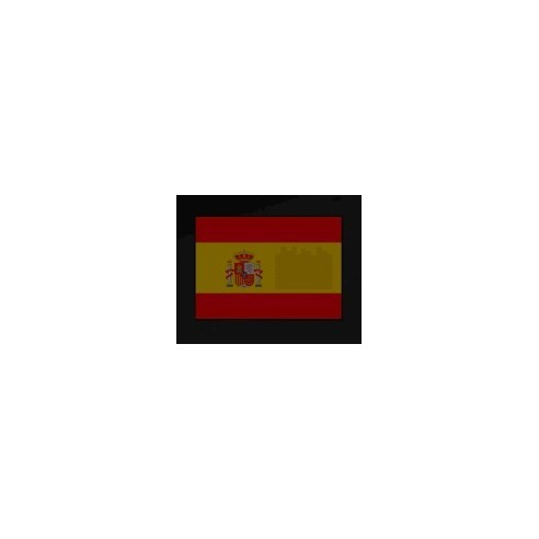 Camiseta LED Sonido Modelo Bandera España