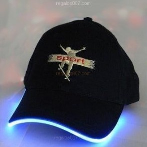 Gorra LED Modelo Banda Colores