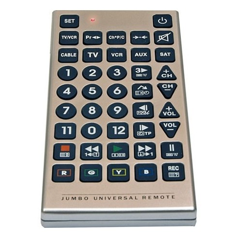 Mando a Distancia Universal Gigante para TV y otros Equipos