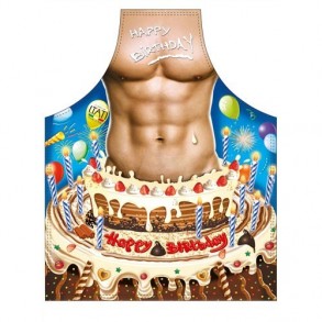 Delantal Sexy de Chico Feliz Cumpleaños