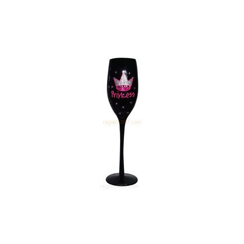 Copa Champagne Princess Chica en Estuche Lujo