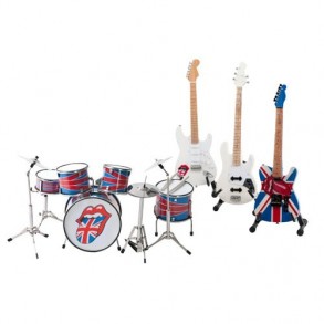 Réplica Instrumentos Musicales Banda Rolling Stones