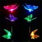 Lámpara Solar Jardín con Luces LED Multicolor y Diseño Mariposas