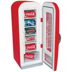 Nevera Dispensadora Latas Coca Cola Retro 2