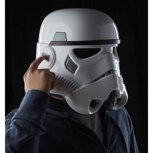 Casco Stormtrooper Electrónico Star Wars The Black Series 