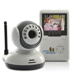Baby Monitor Doble Vía (Hablar), Cámara 250m y LCD 2,4''