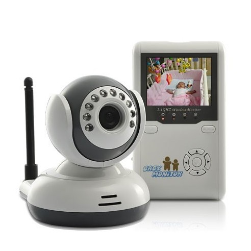 Baby Monitor Doble Vía (Hablar), Cámara 250m y LCD 2,4''