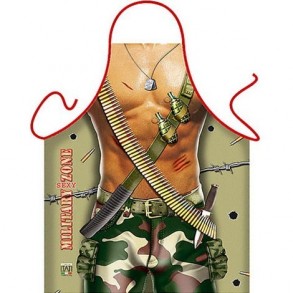 Delantal Sexy Rambo para Hombres