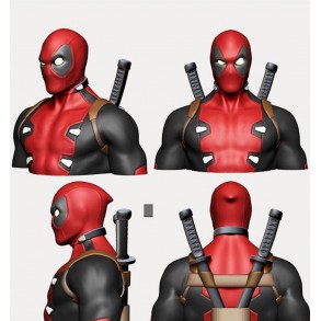 Hucha Busto Deadpool Universo Marvel 20 cm. 2