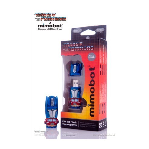 Memoria USB Original Optimus Prime Colección Transformers 4 GB