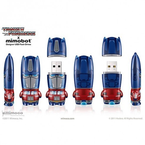 Memoria USB Original Optimus Prime Colección Transformers 4 GB