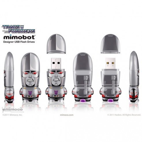 Memoria USB Original Megatron Colección Transformers 4 GB