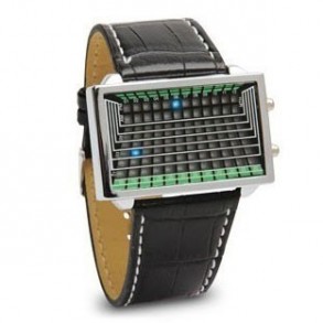 Reloj Led con Pantalla LCD Efecto 3D de 96 Leds