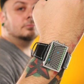 Reloj Led con Pantalla LCD Efecto 3D de 96 Leds 2