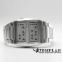 Reloj Led Azul Predator con Doble Pantalla Metálico